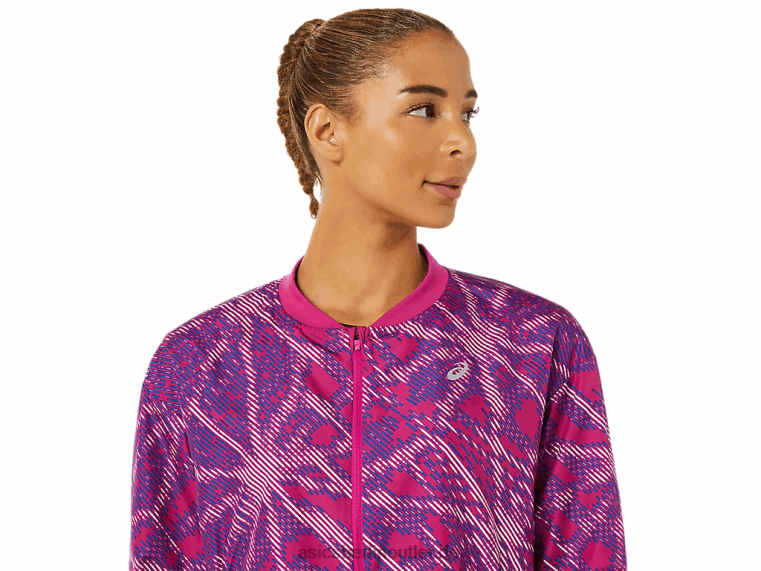 Sakura-Jacke für Damen BL4N3326Asics yo zakura aop