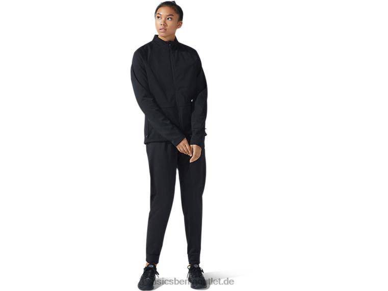 Thermostorm-Jacke mit durchgehendem Reißverschluss für Damen BL4N3633Asics Leistung schwarz