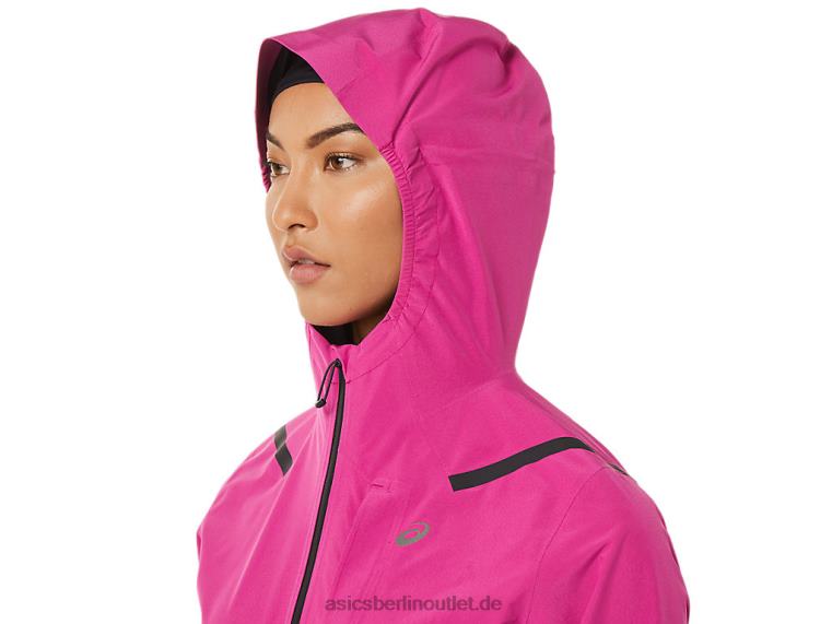 Wasserdichte 2.0-Jacke für Damen BL4N3274Asics fuchsiarot