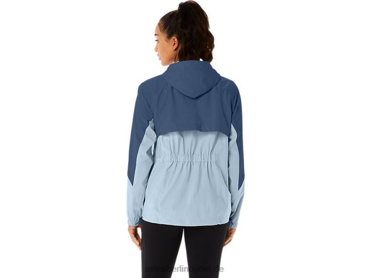Wasserdichte Damenjacke BL4N2175Asics Himmel/Großhai