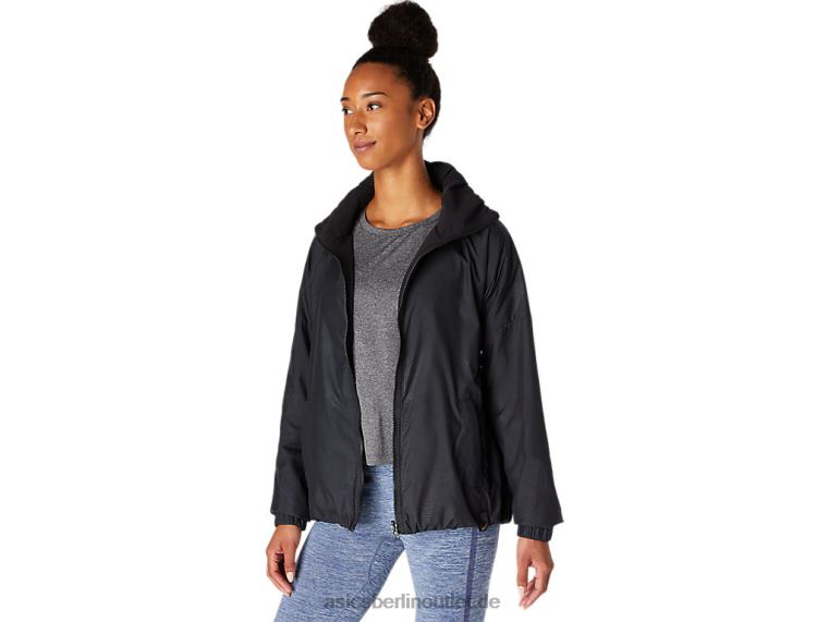Wendejacke für Damen BL4N3672Asics Leistung schwarz