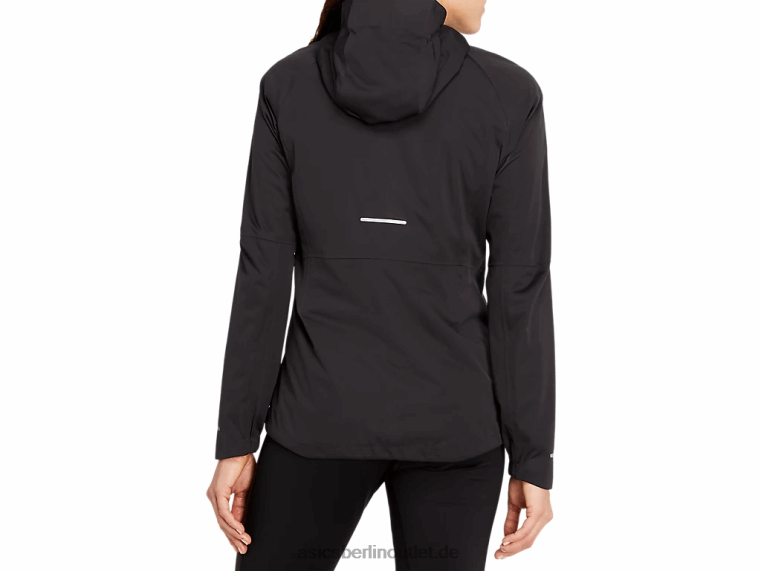 Winter-Accelerator-Jacke für Damen BL4N3419Asics Leistung schwarz