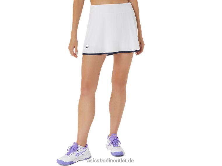 Court-Skort für Damen BL4N2484Asics strahlend weiß