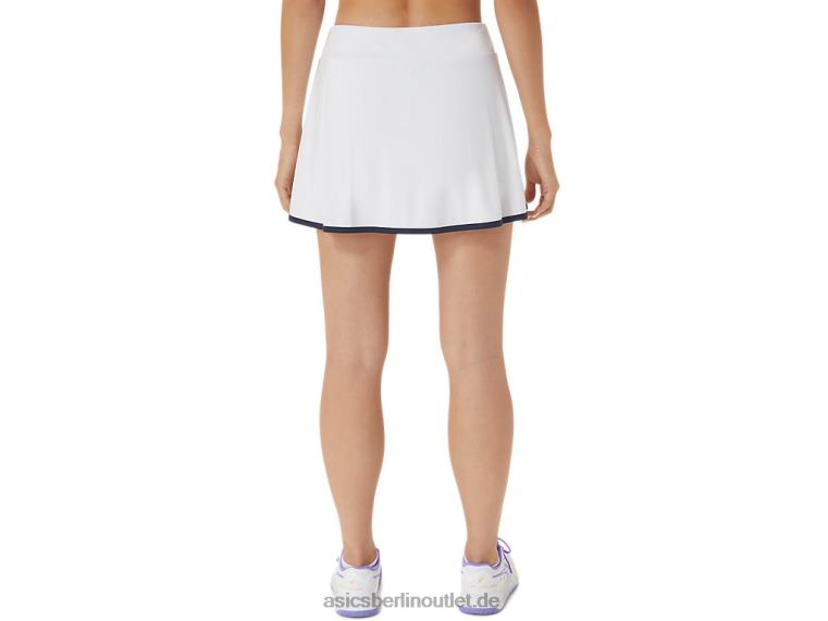 Court-Skort für Damen BL4N2484Asics strahlend weiß