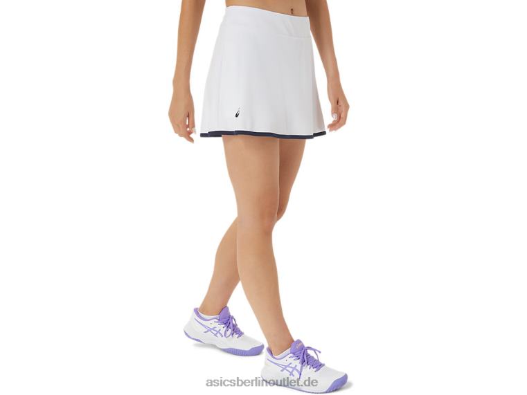 Court-Skort für Damen BL4N2484Asics strahlend weiß