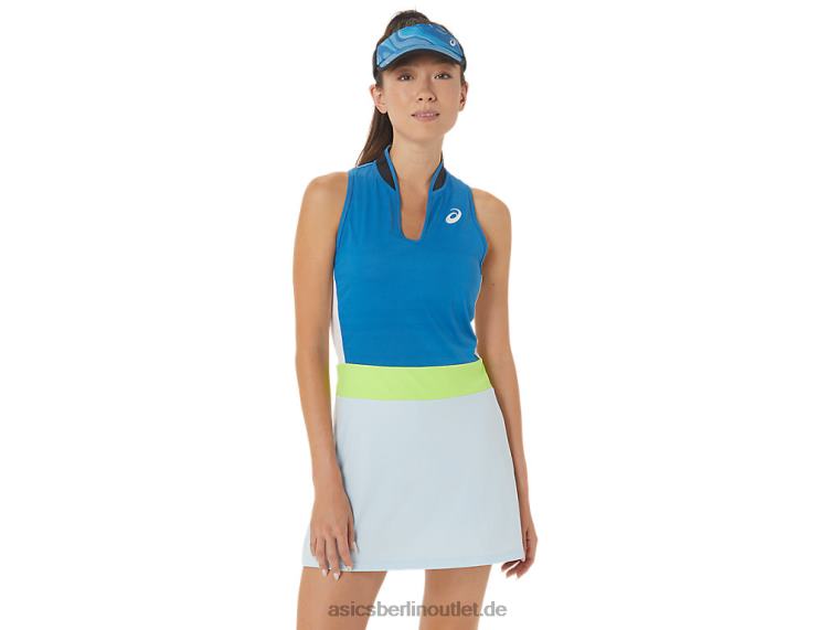 Damen-Match-Kleid BL4N2250Asics wiedergeborenes Blau/Himmel