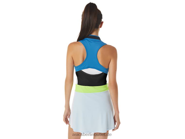 Damen-Match-Kleid BL4N2250Asics wiedergeborenes Blau/Himmel