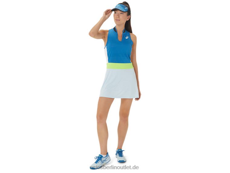 Damen-Match-Kleid BL4N2250Asics wiedergeborenes Blau/Himmel