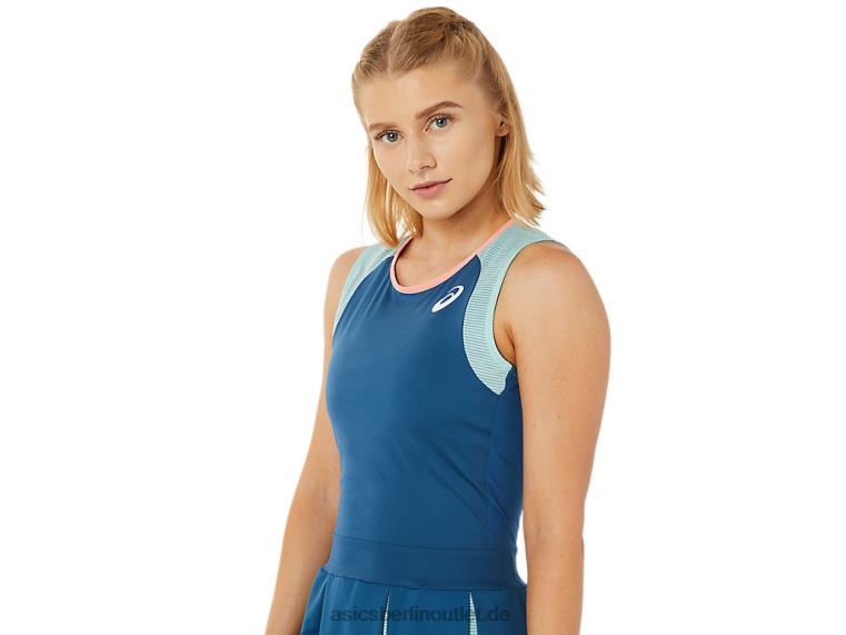 Damen-Match-Kleid BL4N3502Asics helles Indigo
