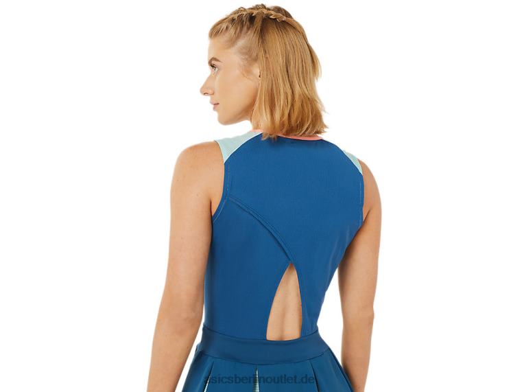 Damen-Match-Kleid BL4N3502Asics helles Indigo