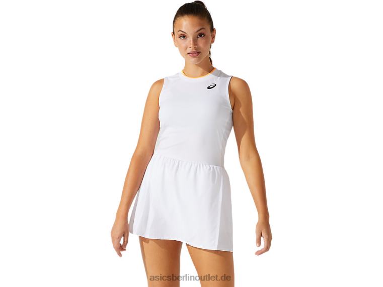 Damen-Match-Kleid BL4N4067Asics Brillantweiß/Brillantweiß