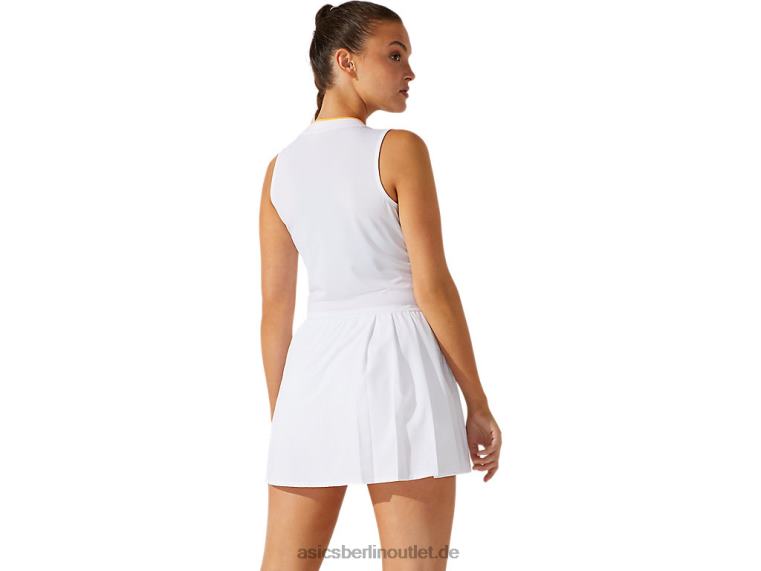 Damen-Match-Kleid BL4N4067Asics Brillantweiß/Brillantweiß