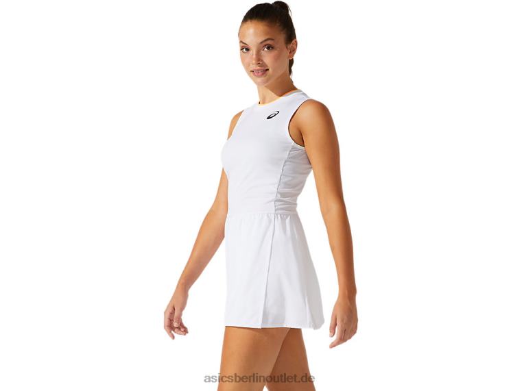 Damen-Match-Kleid BL4N4067Asics Brillantweiß/Brillantweiß