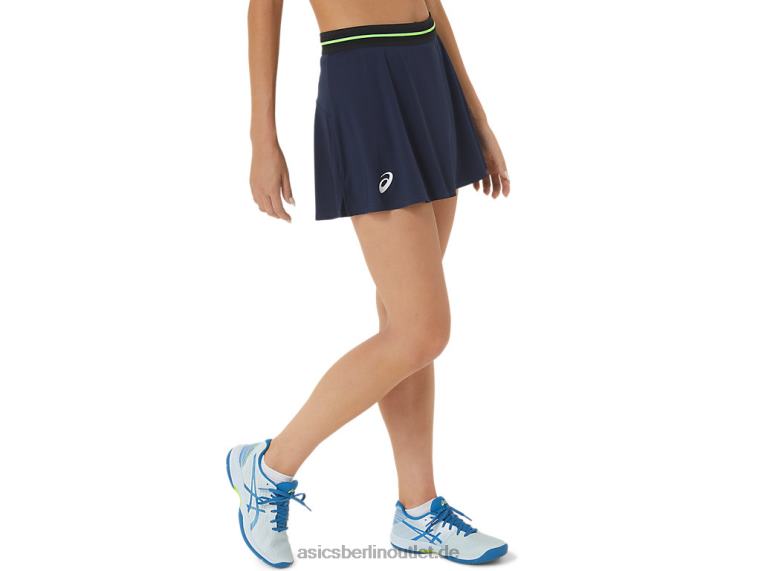 Damen-Match-Skort BL4N2533Asics Mitternacht