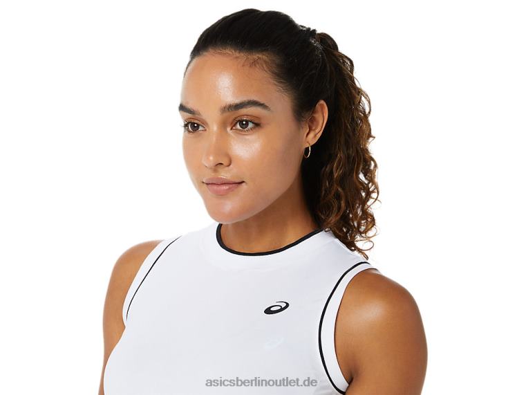 Frauenkleid BL4N3481Asics strahlend weiß