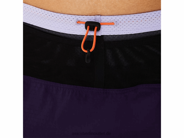 Fujitrail-Skort für Damen BL4N3079Asics Nachtschatten/Dampf
