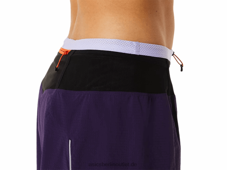 Fujitrail-Skort für Damen BL4N3079Asics Nachtschatten/Dampf