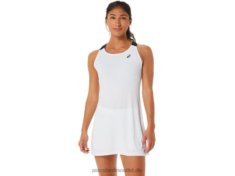 Hofkleid für Damen BL4N2554Asics Brillantweiß/Mitternacht