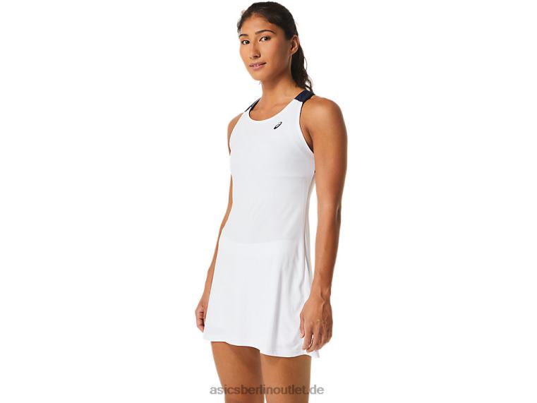 Hofkleid für Damen BL4N2554Asics Brillantweiß/Mitternacht