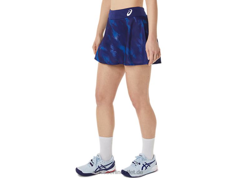 Match-Grafik-Skort für Damen BL4N3064Asics tauchblau