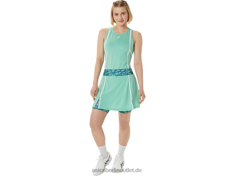 Neuer Strong 92 Skort für Damen BL4N3057Asics Seafoam/Tennis Japan gebürstet aop