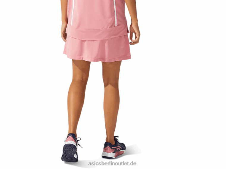 Neuer Strong 92 Skort für Damen BL4N3833Asics Smokey Rose/Deep Mars-Druck