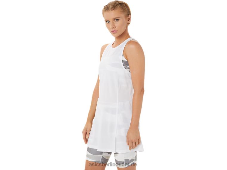 Neues starkes 92-Kleid für Damen BL4N3283Asics strahlend weiß