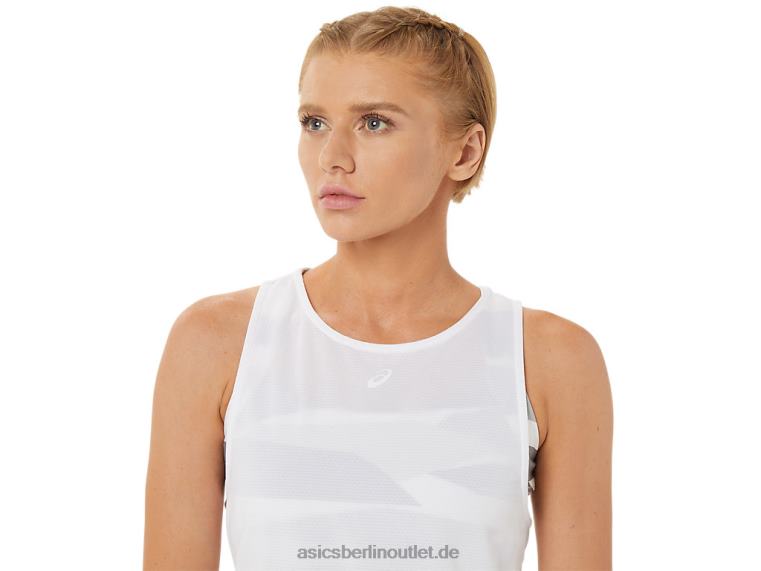 Neues starkes 92-Kleid für Damen BL4N3283Asics strahlend weiß