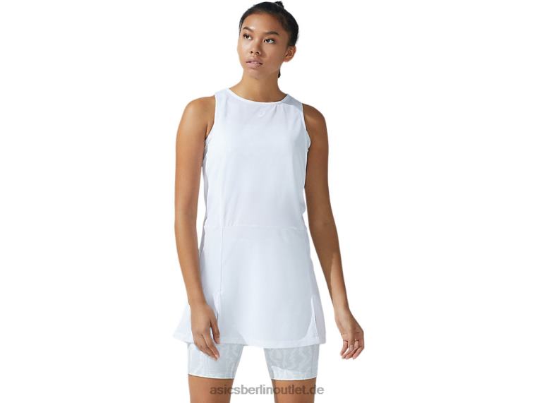 Neues starkes 92-Kleid für Damen BL4N3821Asics Weiß/Gletschergrauer Druck