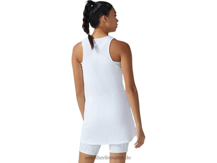 Neues starkes 92-Kleid für Damen BL4N3821Asics Weiß/Gletschergrauer Druck