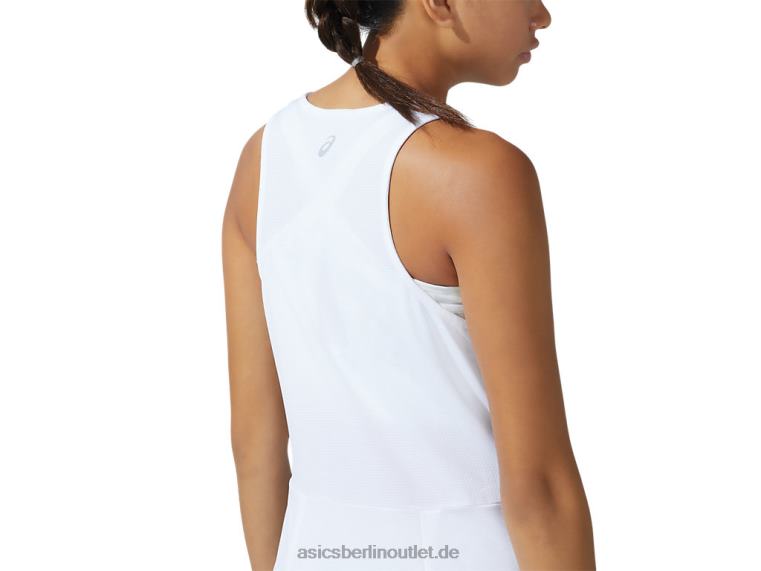 Neues starkes 92-Kleid für Damen BL4N3821Asics Weiß/Gletschergrauer Druck