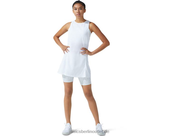 Neues starkes 92-Kleid für Damen BL4N3821Asics Weiß/Gletschergrauer Druck