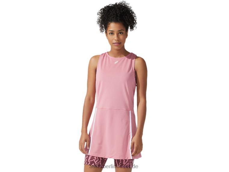 Neues starkes 92-Kleid für Damen BL4N3835Asics Smokey Rose/Deep Mars-Druck