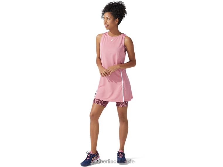 Neues starkes 92-Kleid für Damen BL4N3835Asics Smokey Rose/Deep Mars-Druck