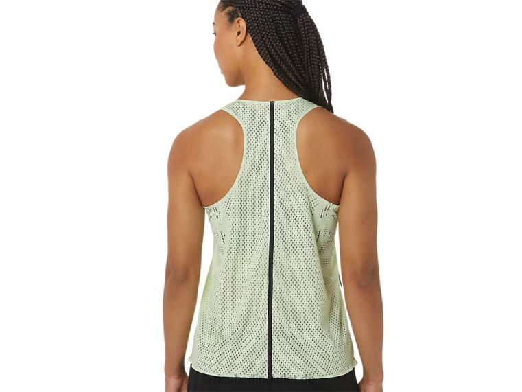 Actibreeze-Jacquard-Unterhemd für Damen BL4N2226Asics flüstern grün