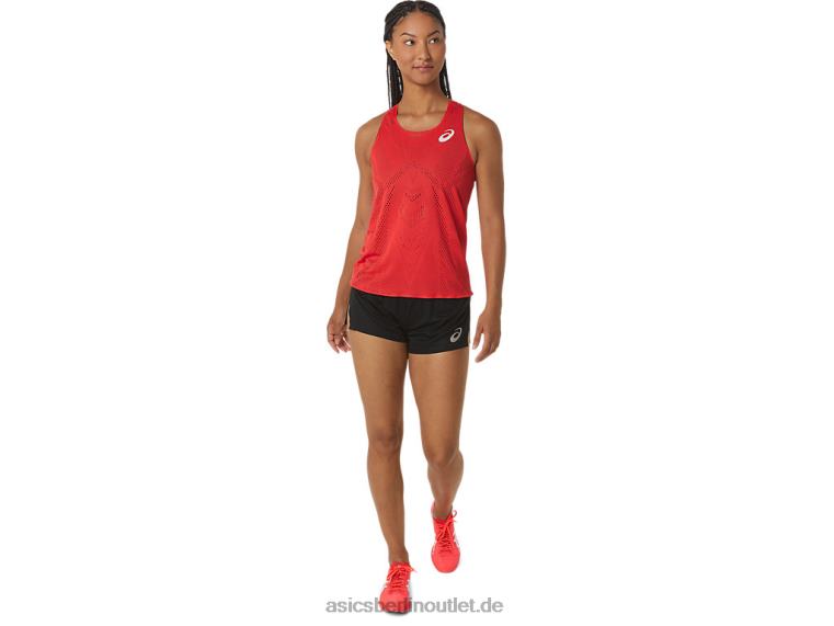 Actibreeze-Jacquard-Unterhemd für Damen BL4N2341Asics elektrisches Rot