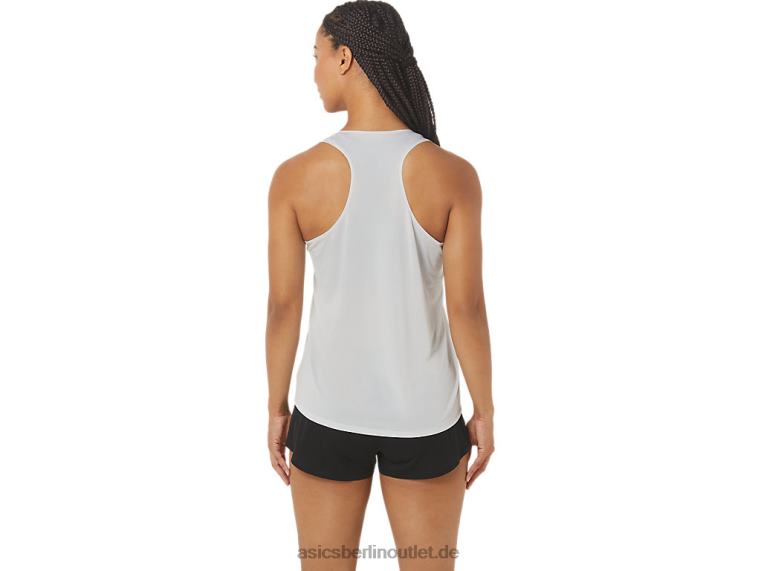 CJ-Line Light Singlet für Damen BL4N2339Asics Gletschergrau/Elektrorot