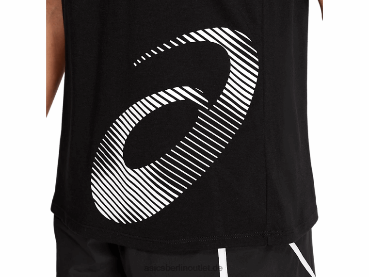 Core-Grafik-Tanktop für Damen BL4N4074Asics Leistung schwarz