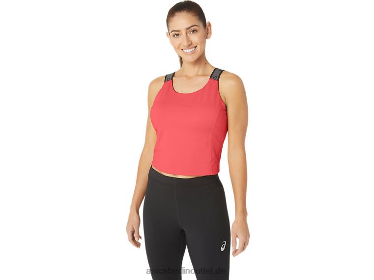 Damen-Fit-Sana-Cropped-Tanktop BL4N2279Asics leuchtende Korallen