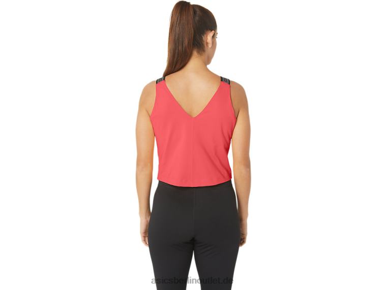 Damen-Fit-Sana-Cropped-Tanktop BL4N2279Asics leuchtende Korallen
