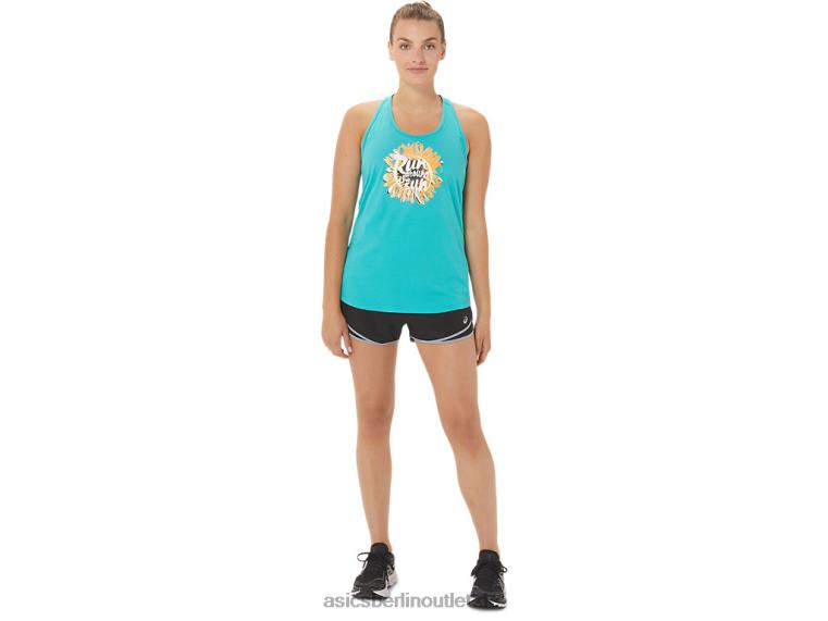 Damen-Lauf um die Sonne, Racerback BL4N3013Asics Seeglas