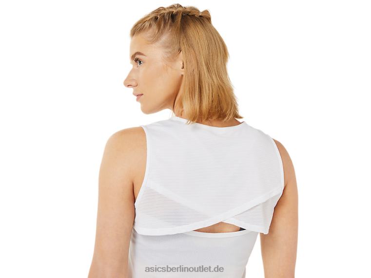 Damen-Match-Tanktop BL4N3478Asics strahlend weiß