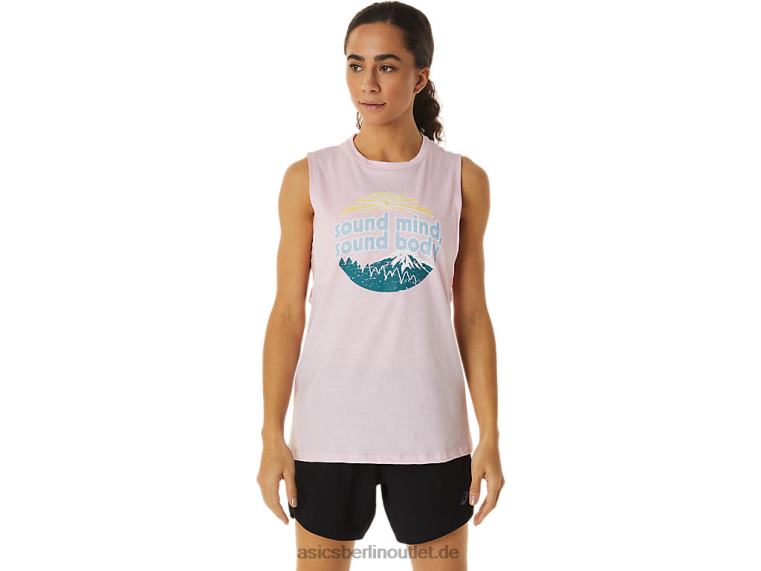 Damen-Mountain-Muscle-Tanktop BL4N2833Asics rosa Salz