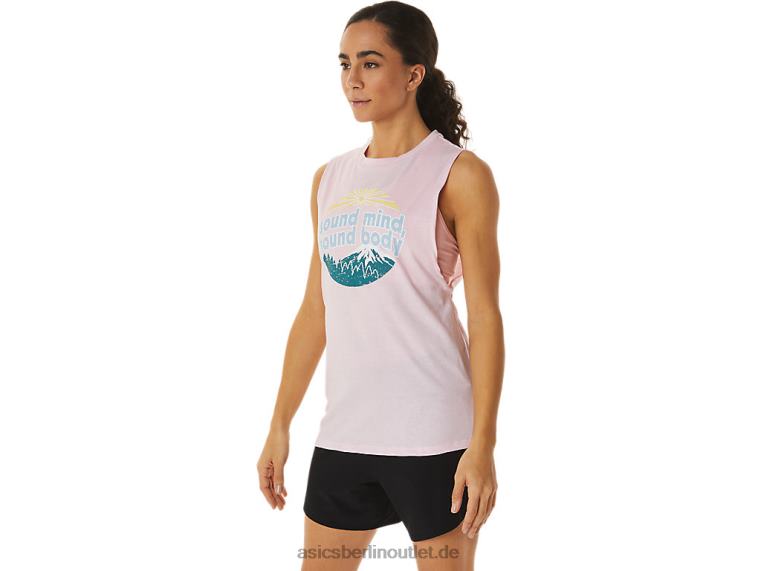 Damen-Mountain-Muscle-Tanktop BL4N2833Asics rosa Salz