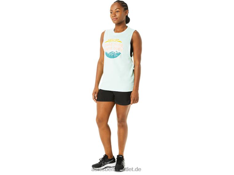 Damen-Mountain-Muscle-Tanktop BL4N3713Asics frisches Eisheidekraut