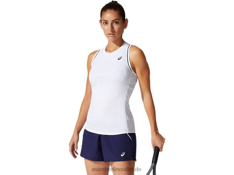 Damen-Paspeltank BL4N3876Asics strahlend weiß