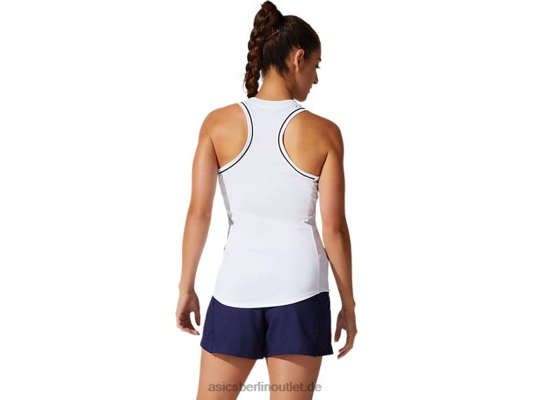 Damen-Paspeltank BL4N3876Asics strahlend weiß