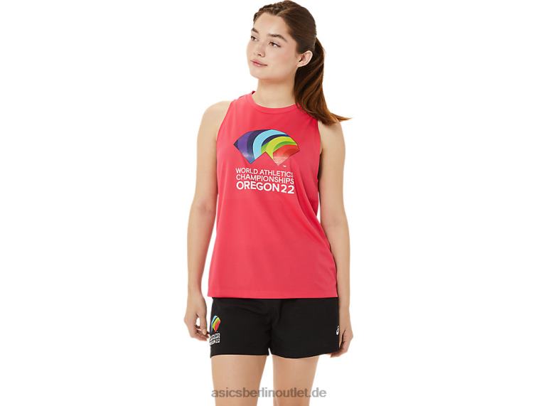 Damen Ready-Set II Singlet Wch BL4N3218Asics Pixelrosa