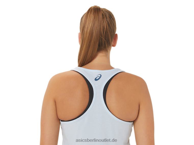Damen Relax and Breath Racerback BL4N3014Asics weicher Himmel