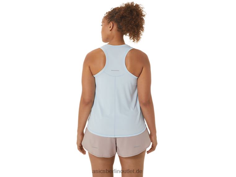 Damen-Renntank BL4N2247Asics Himmel/Creme